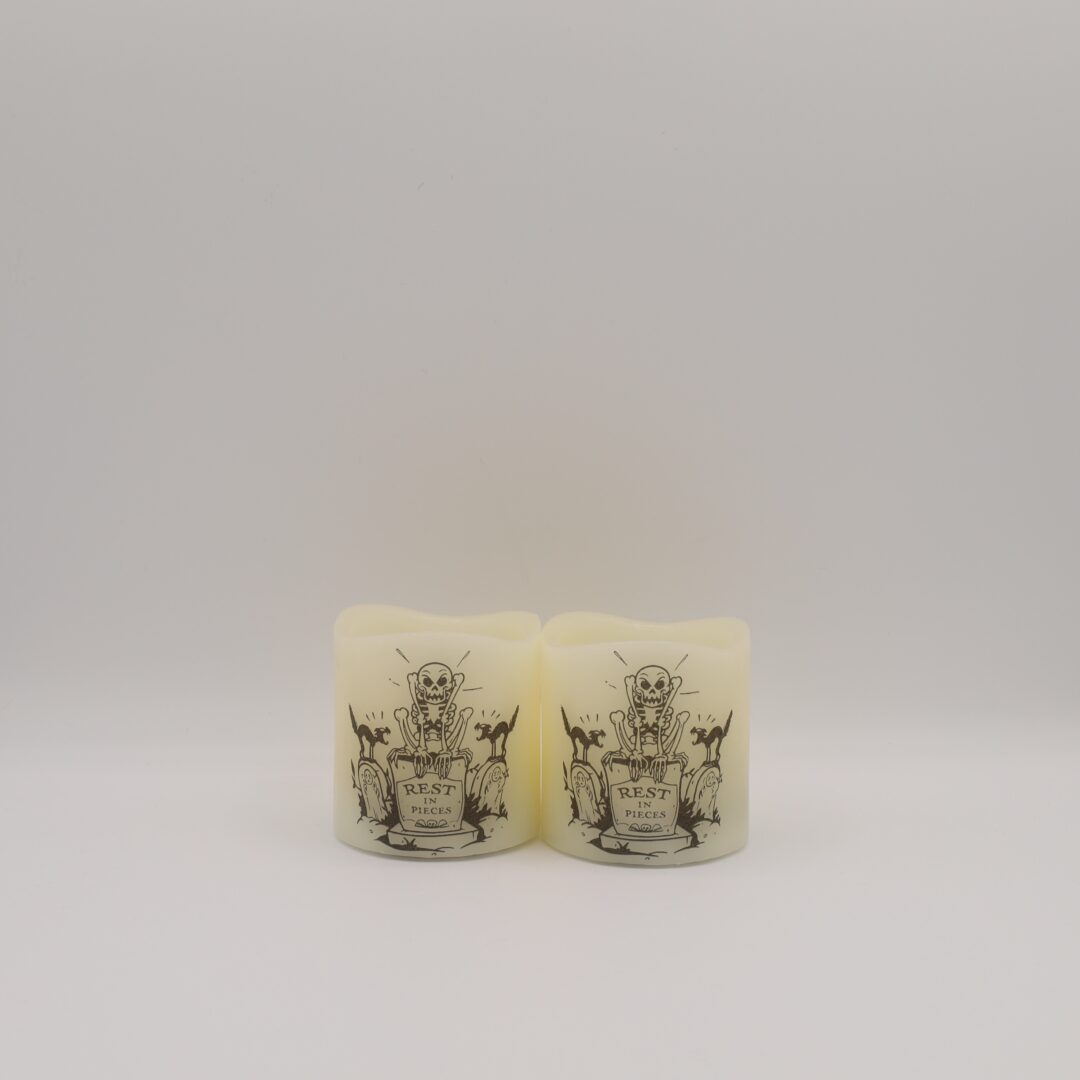 Cartoon Skeleton Flameless Candle - Image 7