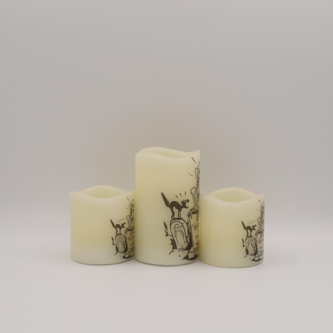 Cartoon Skeleton Flameless Candle - Image 3