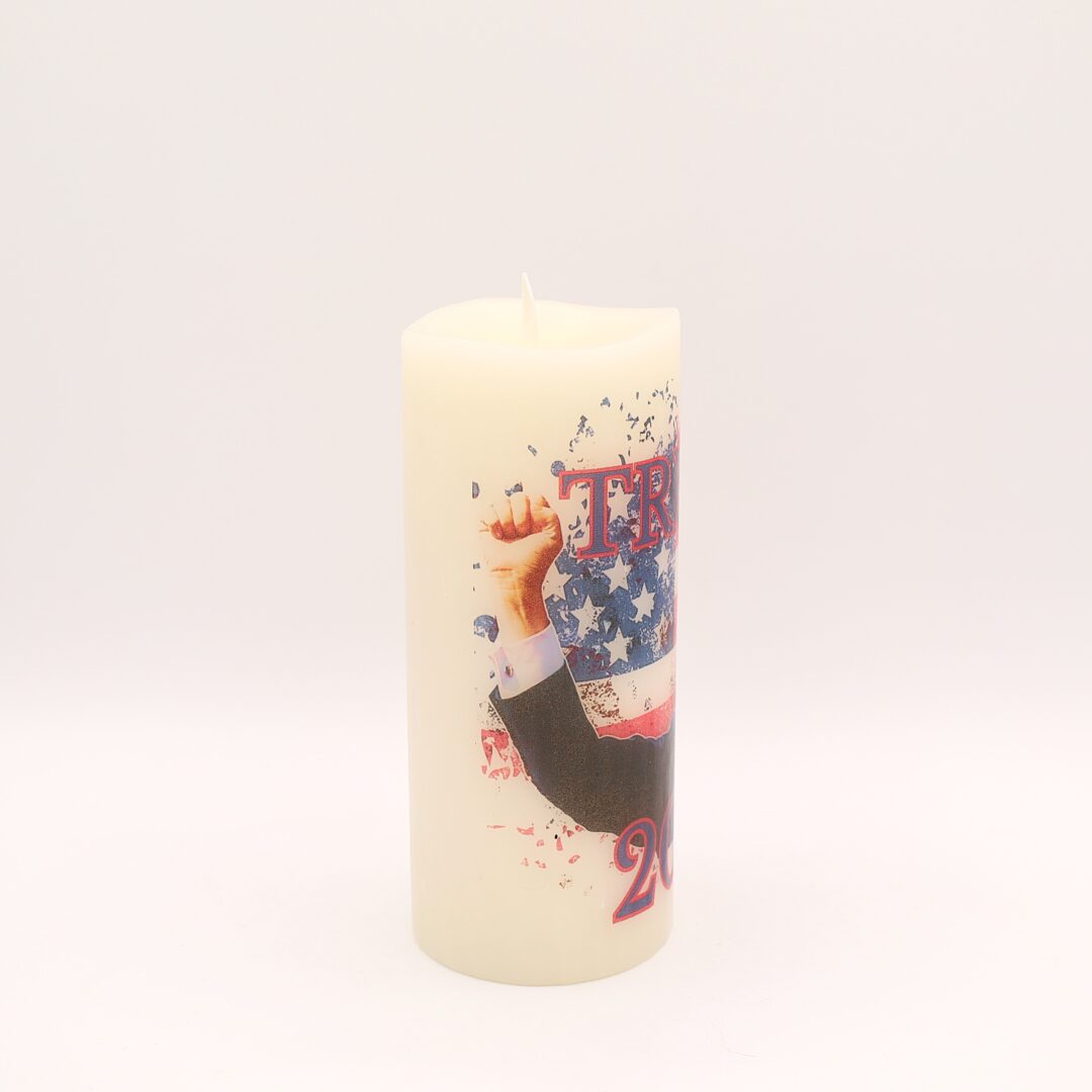 Trump Bullet Moment Flameless Candle - Image 3