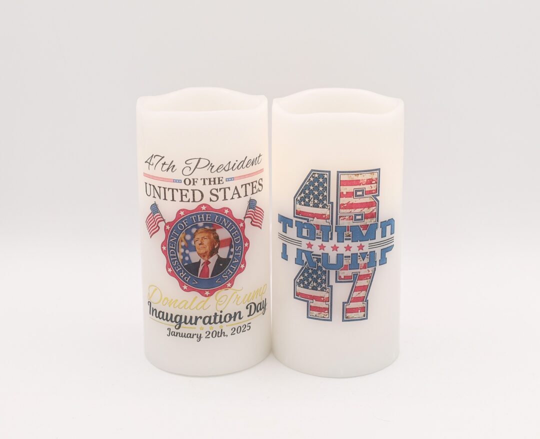 Trump Inauguration Flameless Candle