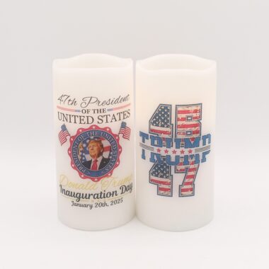 Trump Inauguration Flameless Candle