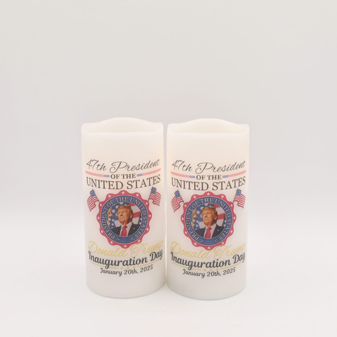 Trump Inauguration Flameless Candle - Image 3