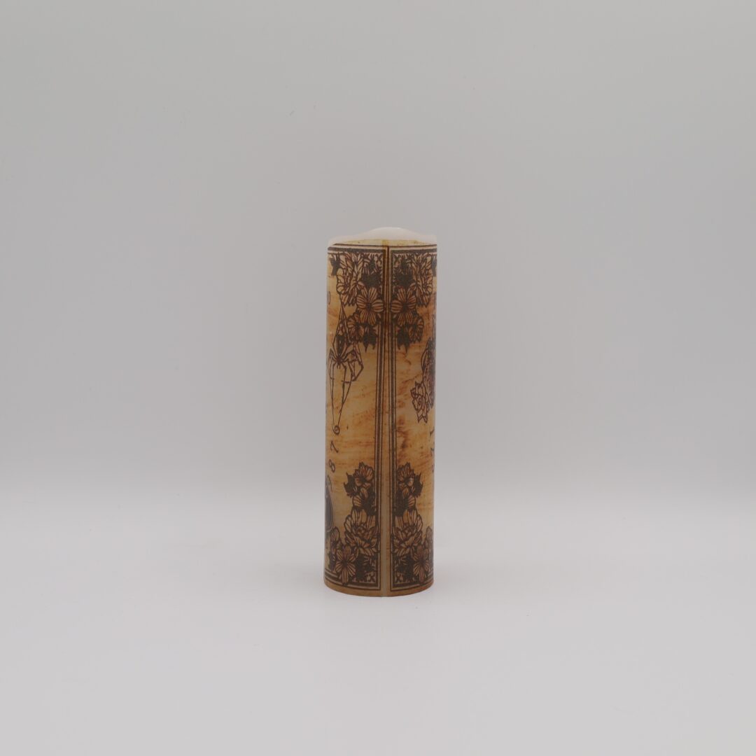 Mystifying Ouija Board Skeleton Flameless Candle (Skinny) - Image 7