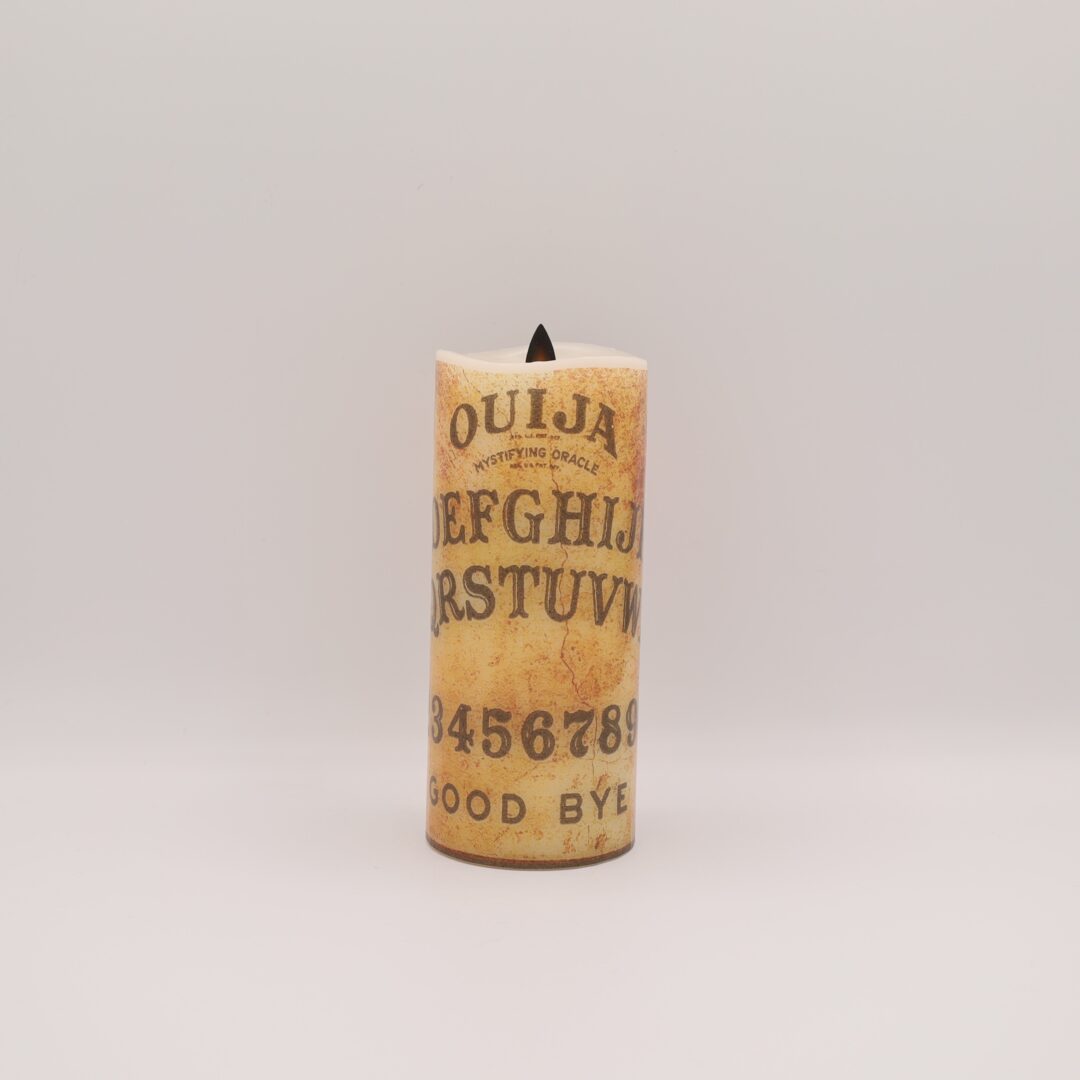 Ouija Board Black Flameless Candle - Image 3