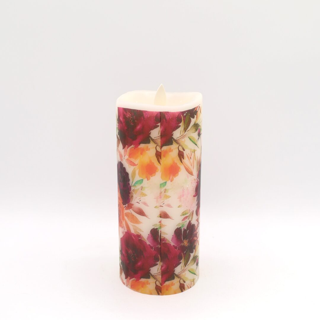 Skull and Roses Flameless Candle - Image 4