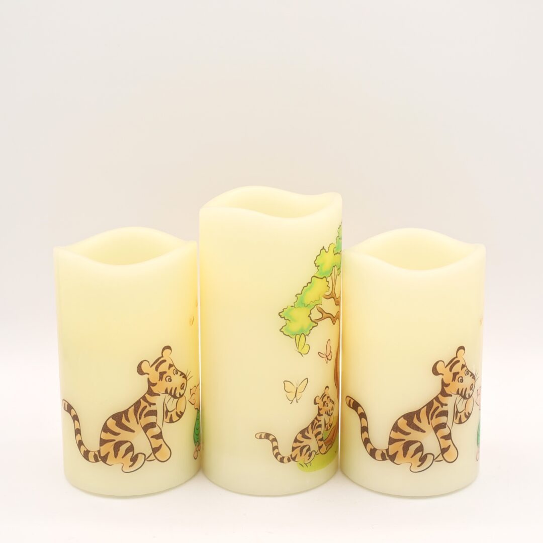 Winnie the Pooh Tigger Pooh Piglet Flameless Candle - Image 3