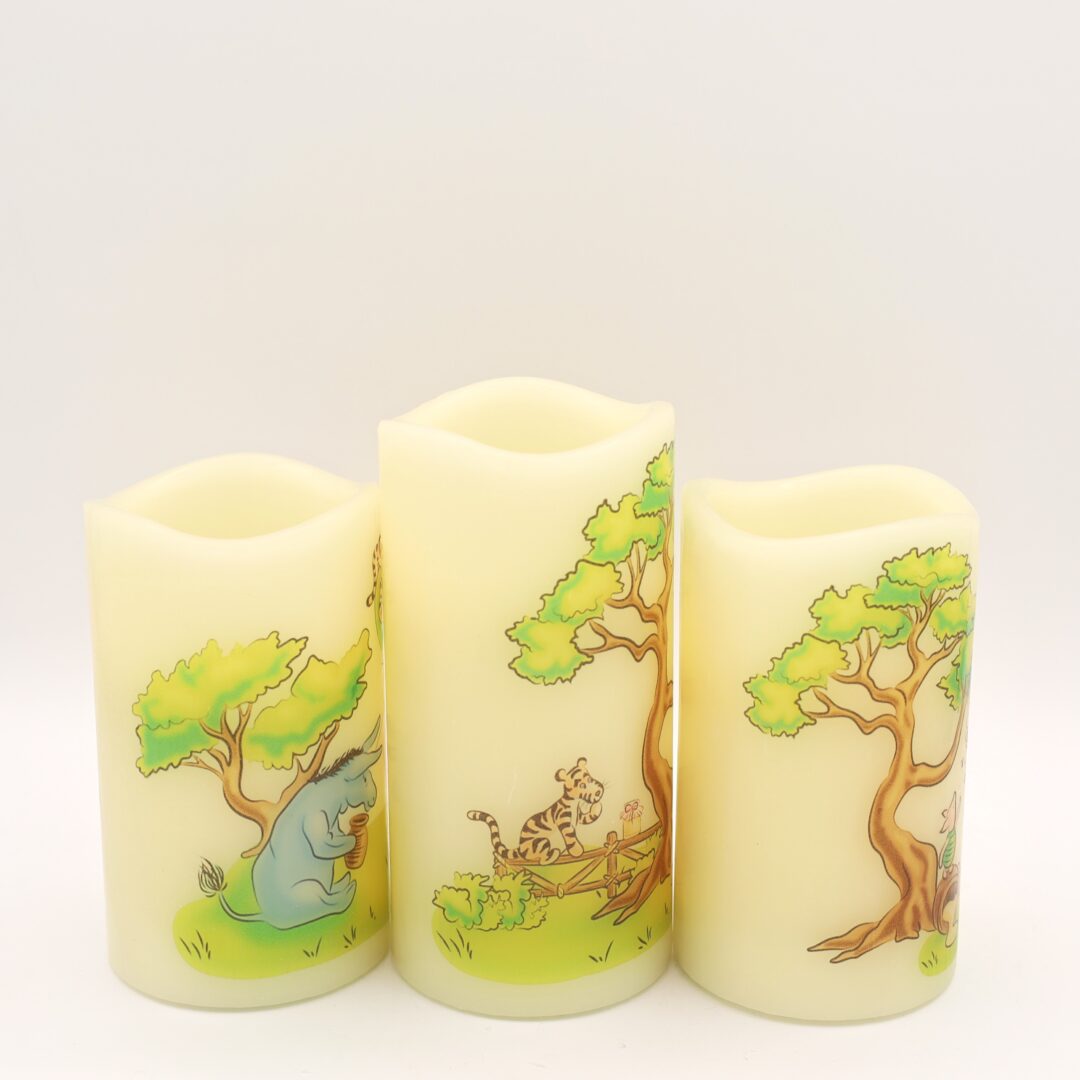 Winnie The Pooh All Character Flameless Candle - Image 3