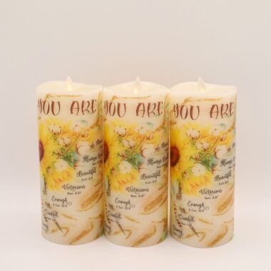 You Are Amazing Flameless Candle