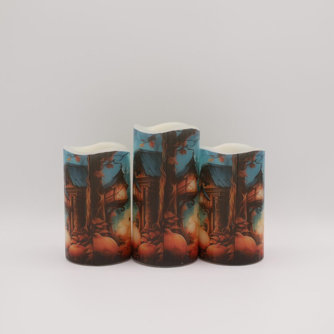 Cute Ghost Halloween Flameless Candle - Image 7