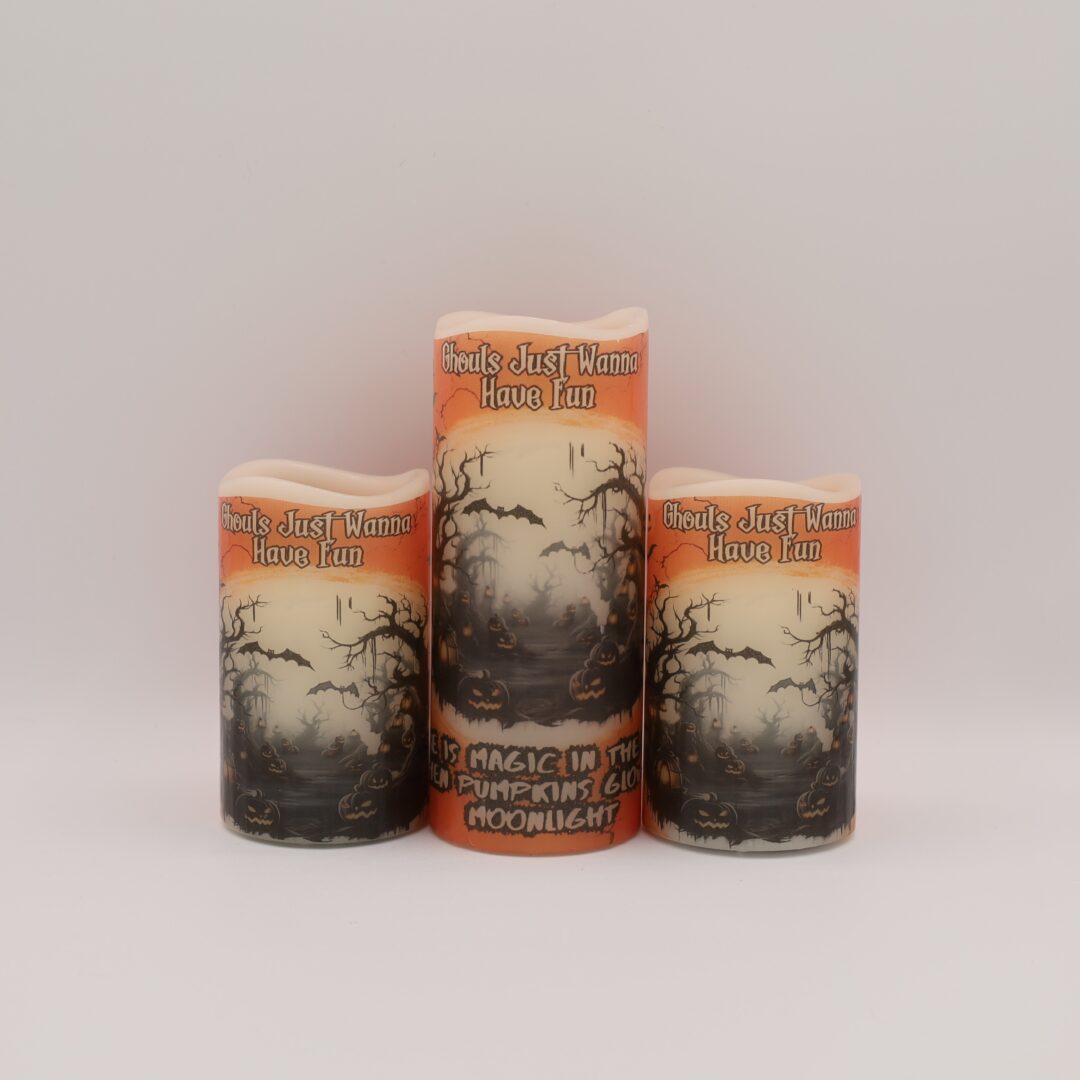 Ghouls Just Wanna Have Fun Flameless Candle - Image 3