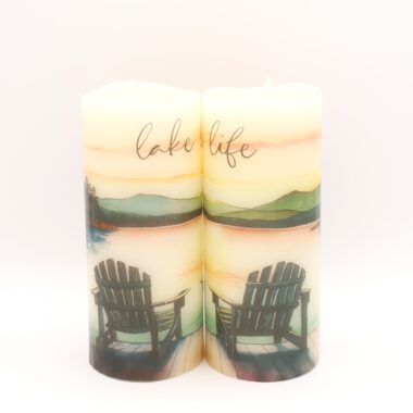 Lake Life Flameless Candle