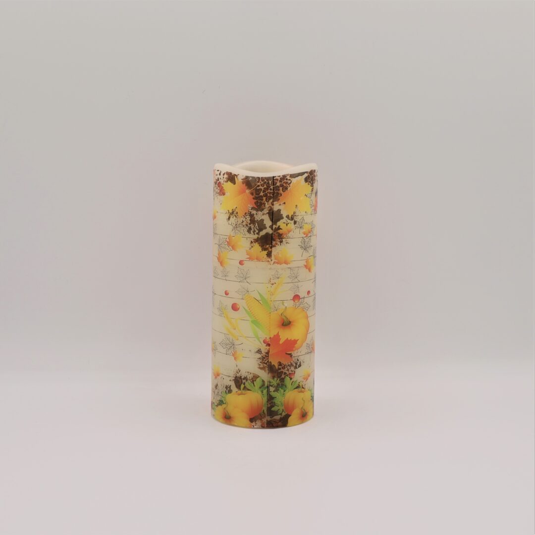 Thankful Turkey Flameless Candle - Image 6