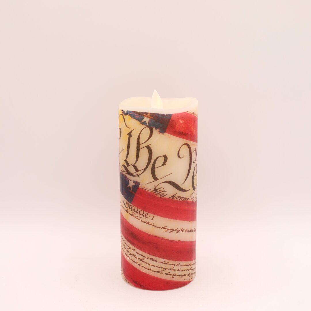 We the People Flameless Candle - Image 4
